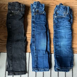 Carters and Gap 2T Toddler Jeans